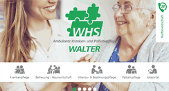 Desktop Screenshot of krankenpflege-walter.de